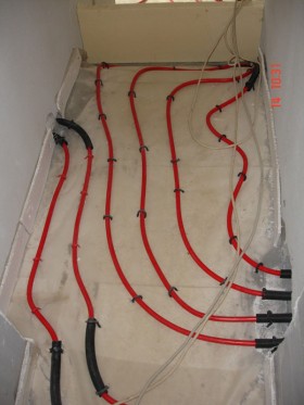 Montáž podlahového teplovodného kúrenia