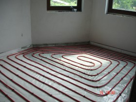 Montáž podlahového teplovodného kúrenia