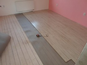 Montáž podlahy